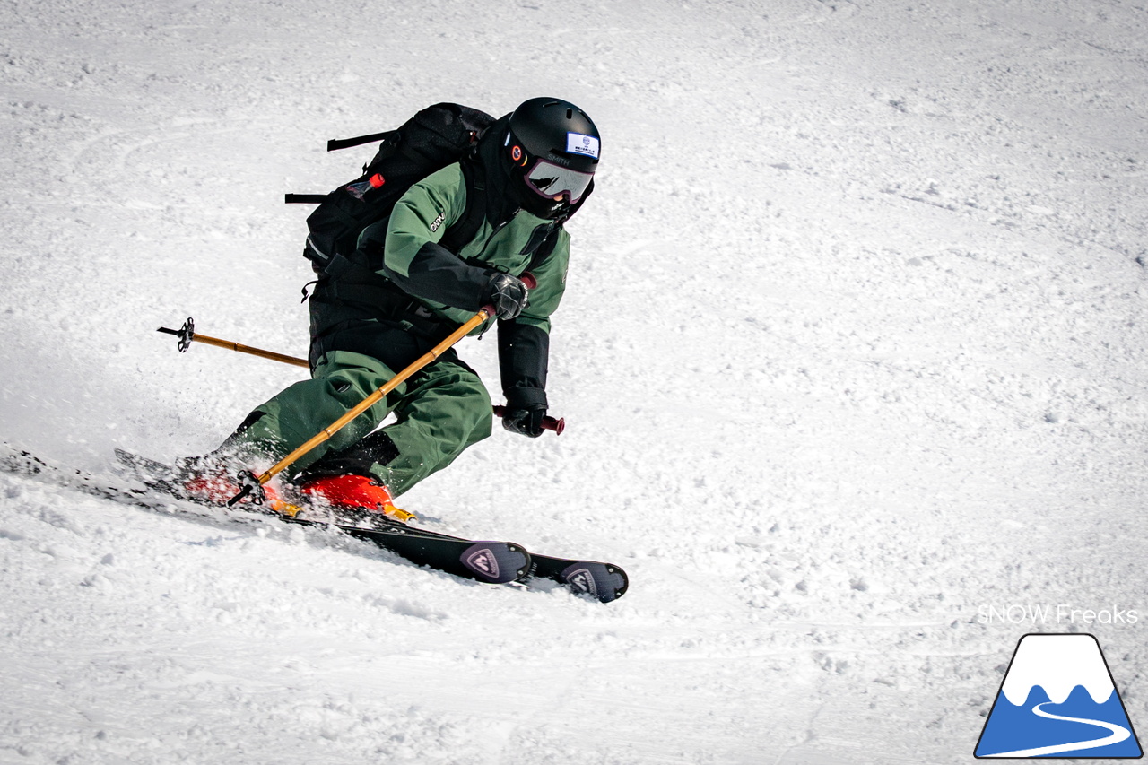 キロロリゾート｜[okaphoto]ことフォトグラファー・岡崎宜紀さんの撮影に密着。被写体となるのは...全日本スキー技術選ファイナリスト『原田侑駿 - Yuma Harada』(^^)/
